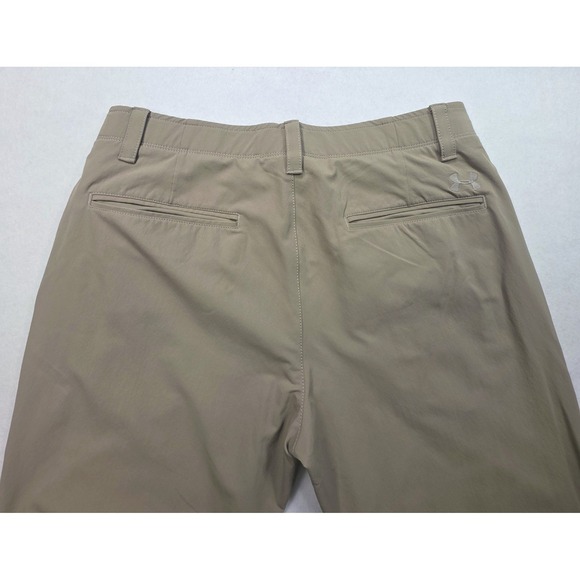 Under Armour Match Play Golf Pants Men 36x32 Beige Performance Chino LIMITED USE - Picture 7 of 9